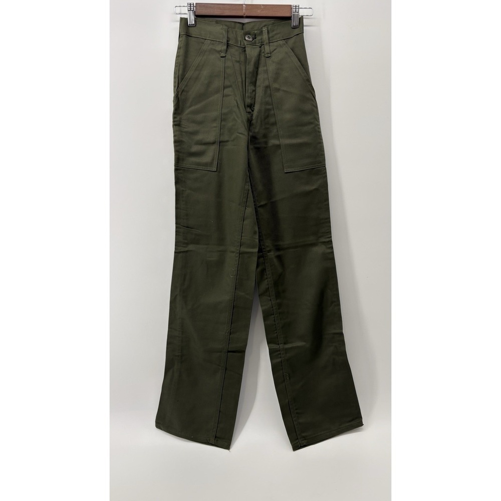 Woman's Military Jungle Combat Utility Slacks Pants Cotton Sateen Sanforized